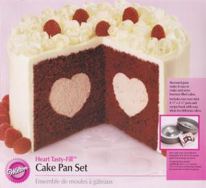 S�t�forma - Szilikonos Heart Tasty Fill 2db