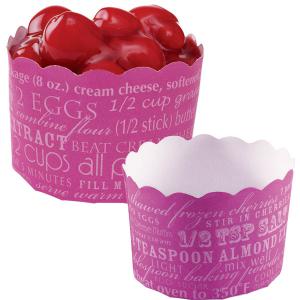 Kapszli - Muffin 15db Cakkos sz�l� Pink