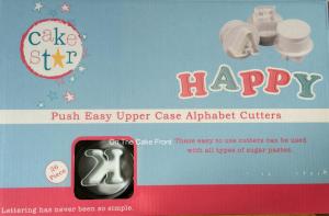 Cake Star Kisz�r� ABC 26db Nagybet�k 60mm