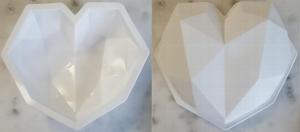 Szilikon Forma - Origami sz�v 1