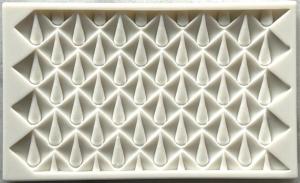 Szilikon forma Drap�ria 9,5x16cm